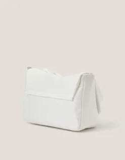 Pearl Bow Satin Bag