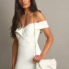 Pleated Bow Bag