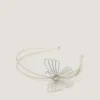 Rhinestone Butterfly Metal Headband