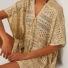Rosa Knit Mini Kaftan