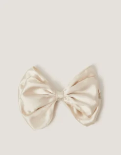 Satin Bow Hair Clip
