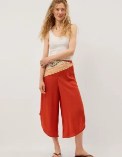 Theresa Culotte Trousers Orange