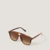 Tort Aviator Sunglasses