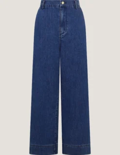 Wendy Wide Leg Jeans Blue